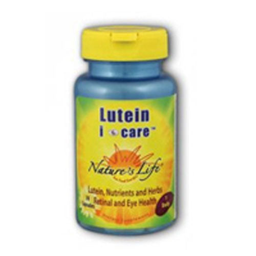 Lutein I care 30 caps By Nature s Life Online now