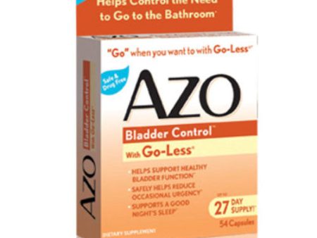 Azo Bladder Control 54 Caps By Azo Fashion