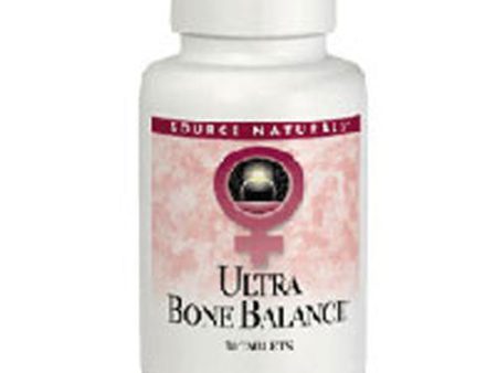 Ultra Bone Balance 120 Tabs By Source Naturals Fashion