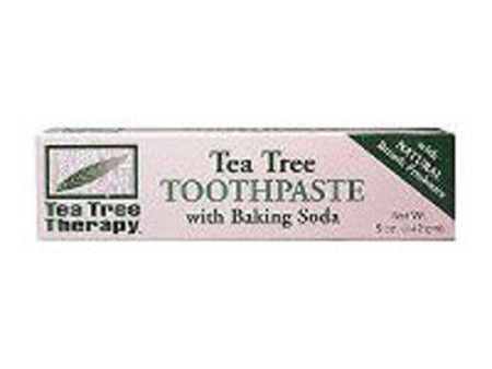 Natural Toothpaste 5 OZ EA By Tea Tree Therapy Fashion