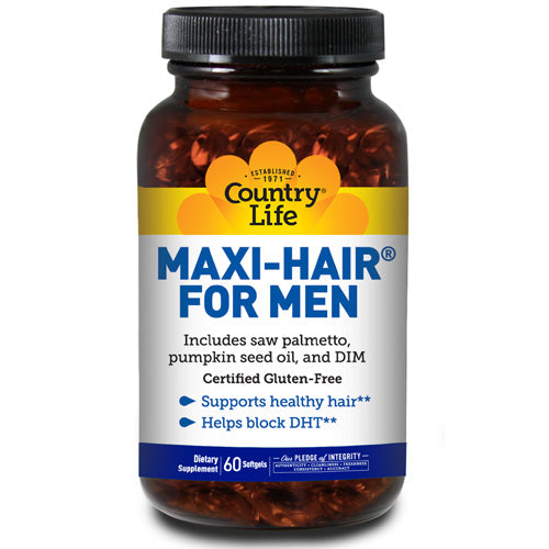 Maxi Hair For Men 60 TABS By Country Life Online Sale