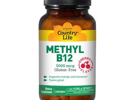 Methyl B-12 60 Lozenges By Country Life on Sale