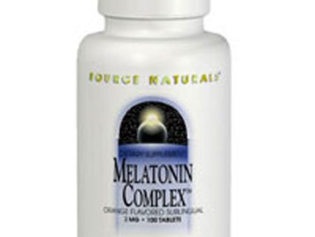 Melatonin Complex Peppermint 100 Tabs By Source Naturals For Cheap