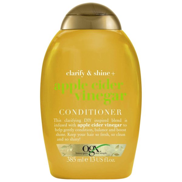 Ogx Clarify & Shine + Apple Cider Vinegar Conditioner 385ml For Discount