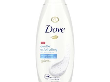 Dove Gentle Exfoliating with Sea Minerals Body Wash 24 oz Online Hot Sale