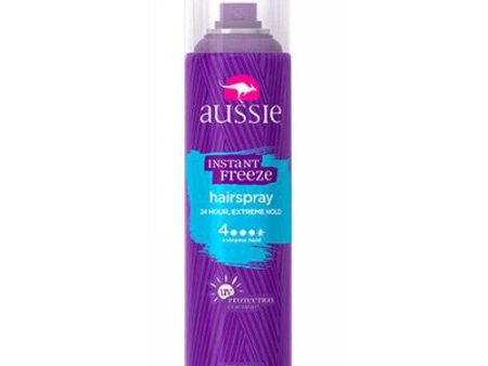 Instant Freeze Hairspray 7 oz By Aussie Hot on Sale