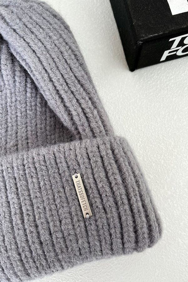 Luna Beanie - Grey For Discount