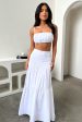 Lateisha Maxi Skirt - White Cheap