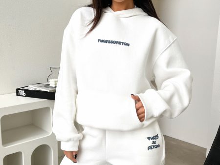 Series 3 Hoodie - White Online Sale